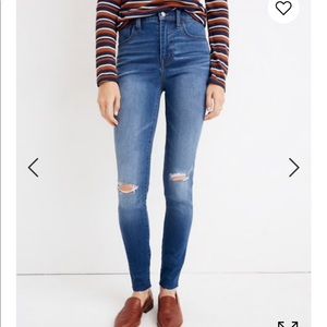 LAST CHANCE Madewell 10 high rise roadtripper Jean